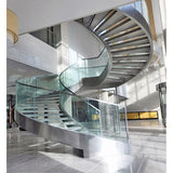Steel staircase